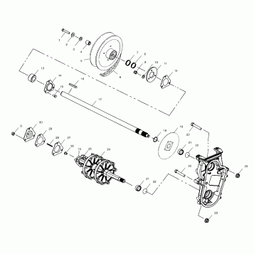 DRIVE TRAIN - S02NP6ESA/SB (4967546754B14)