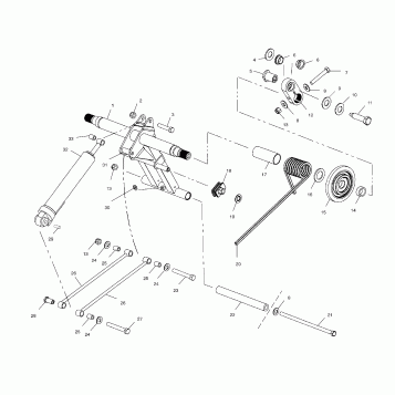 REAR TORQUE ARM - S02NP7CSA/CSB (4967576757B09)