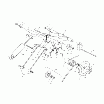 REAR TORQUE ARM - S02ST5BS (4968226822B011)