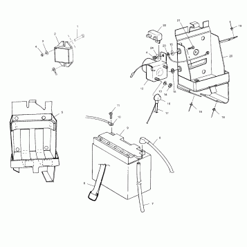 BATTERY BOX - S02ST5BS (4968226822C004)