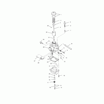 CARBURETOR - S02ST5BS (4968226822C009)