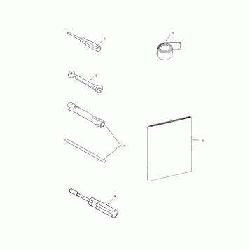 TOOL KIT - S02NB5BS (4968256825C009)