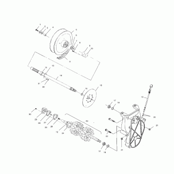 DRIVE TRAIN - S02LD3AS (4968406840B04)