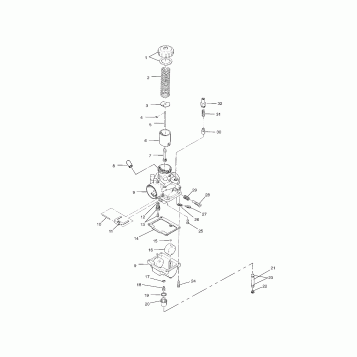 CARBURETOR - S02LD3AS (4968406840C07)
