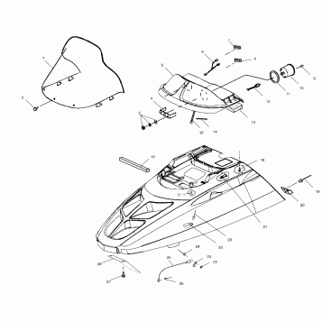 HOOD - S02SU4BS/BE (4968476847A08)