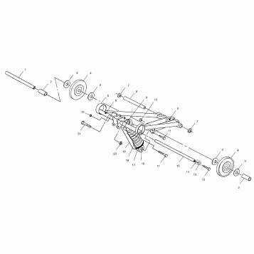 FRONT TORQUE ARM - S02SU4BS/BE (4968476847B03)