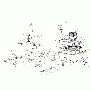 OIL TANK/AIR BOX - S02SU4BS/BE (4968476847C02)