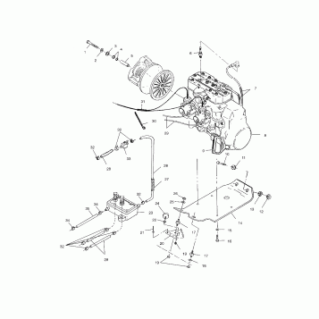 ENGINE MOUNTING - S02SU4BS/BE (4968476847C05)