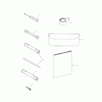 TOOL KIT - S02ST6ES/S02ST6ESA (4968596859D01)