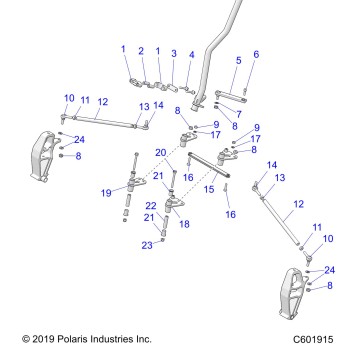 STEERING, LOWER - S26TLF6RSL (C601915)