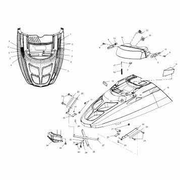 HOOD - S02SU5BS/S02SD5BE (4968706870A008)