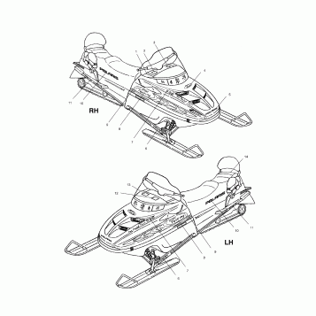 DECALS - S02SU5BS/S02SD5BE (4968706870A009)