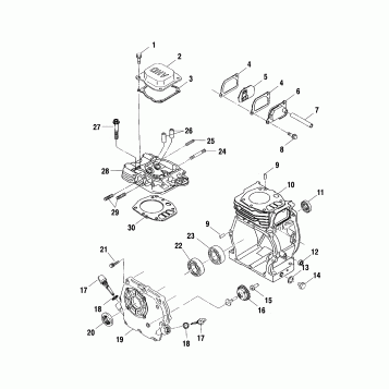 CRANKCASE - S02WB1AS (4968896889B02)