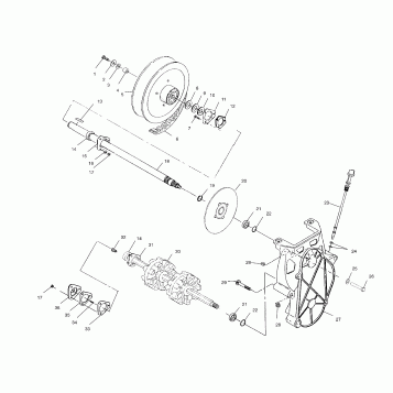 DRIVE TRAIN - S02SR5AS (4969336933B004)