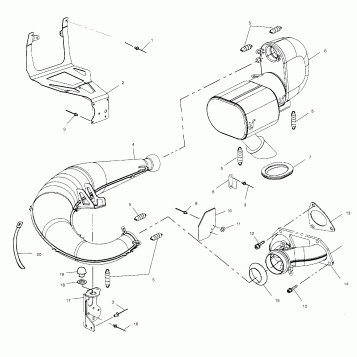 EXHAUST SYSTEM - S02SR5AS (4969336933B013)