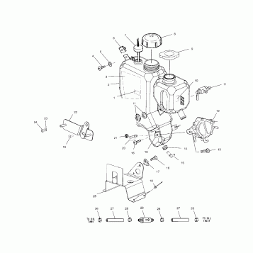 OIL TANK - S02SR5AS (4969336933C001)