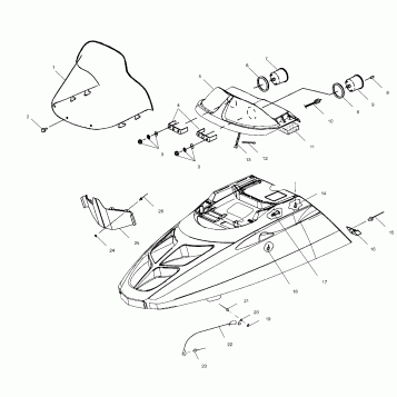 HOOD - S02SR5BS (4969366936A008)