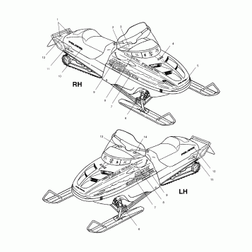 DECALS - S02SR5BS (4969366936A010)