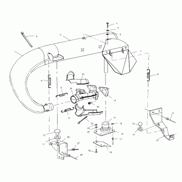 EXHAUST SYSTEM - S02SR5BS (4969366936B011)