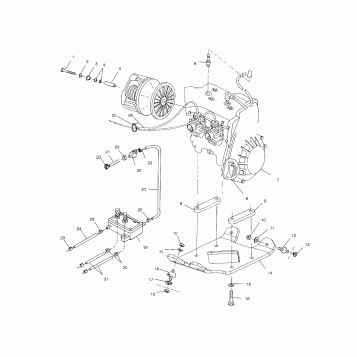 ENGINE MOUNTING - S02SR5BS (4969366936C001)