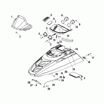 HOOD - S02SS7CS/CE (4969396939A10)