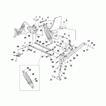 FRONT SUSPENSION - S02SS7CS/CE (4969396939A13)