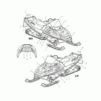 DECALS - S02NJ6ES (4969456945A11)