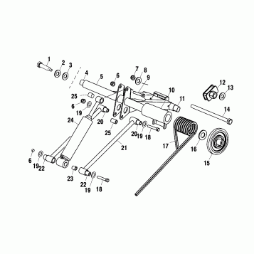 REAR TORQUE ARM - S02NJ6ES (4969456945B10)
