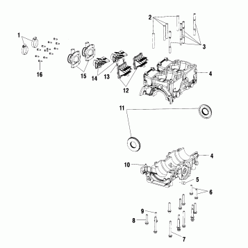 CRANKCASE - S02NJ6ES (4969456945C04)