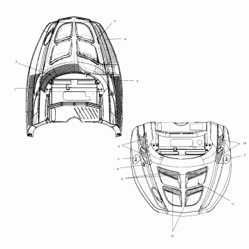 HOOD - FOAM/FOIL - S02SB8AS (4969486948A010)