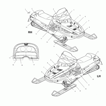 DECALS - S02SB8AS (4969486948A011)