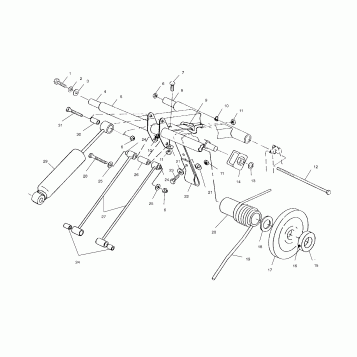 REAR TORQUE ARM - S02SB8AS (4969486948B013)