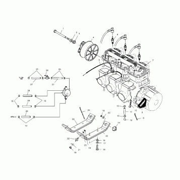 ENGINE MOUNTING - S02SB8AS (4969486948C005)