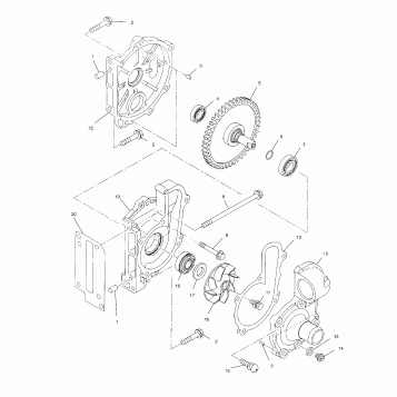 WATER PUMP - S02SB8AS (4969486948C012)