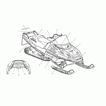 DECALS - S02NL8CSA (4969516951A11)