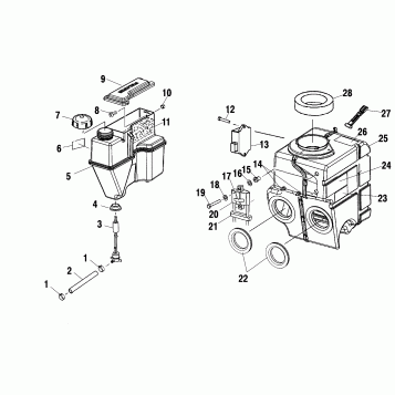 OIL TANK/AIR BOX - S02NL8CS/CSA (4969516951C02)