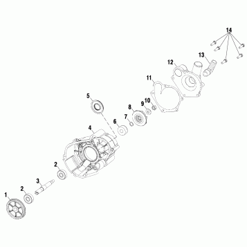 WATER PUMP - S02NL8CS/CSA (4969516951C07)