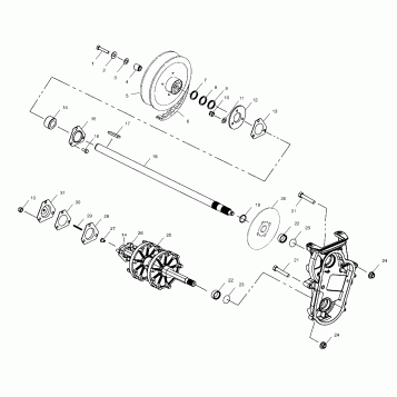 DRIVE TRAIN - S02NK7CS/CSA (4969546954B13)