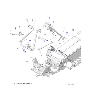 CHASSIS, CHASSIS ASM. and OVER STRUCTURE - S23TKV8MS (C602215)