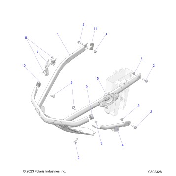 BODY, BUMPER, FRONT - S25TDE6RS (C602328)