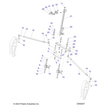 STEERING, LOWER and TIE RODS - S26MDX6DSA (C602627)