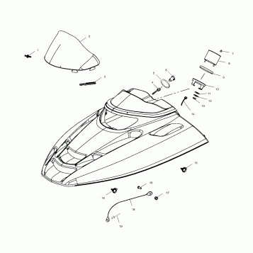 HOOD - S02NB4BS (4970397039A008)