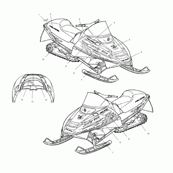 DECALS - S02NB4BS (4970397039A010)