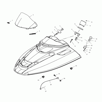 HOOD - S02ND4BS (4970417041A008)