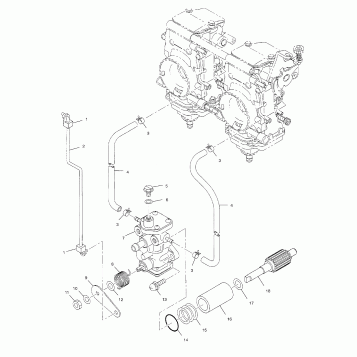 OIL PUMP - S02ND4BS (4970417041C010)