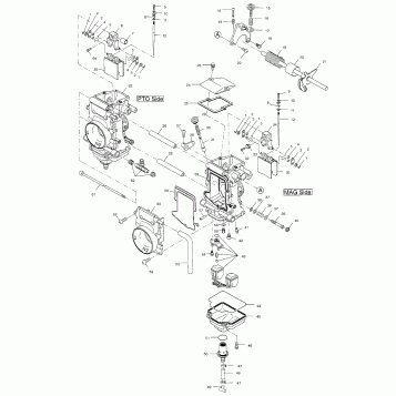 CARBURETOR - S02ND4BS (4970417041C011)