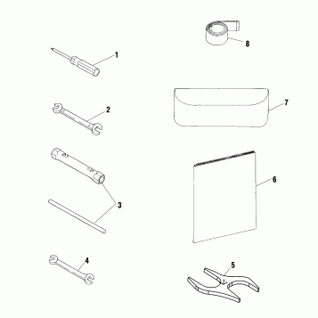 TOOL KIT - S02ST4BS (4970417041D002)