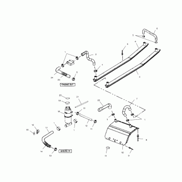 COOLING SYSTEM - S02ND6ES (4970437043A014)