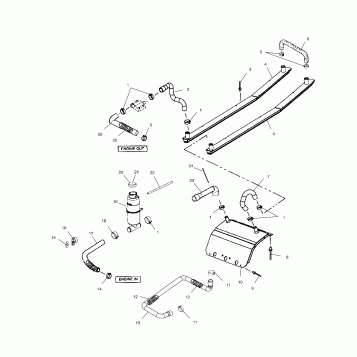 COOLING SYSTEM - S02ND7CS (4970457045A14)