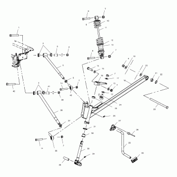 FRONT SUSPENSION - S02ND7CS (4970457045B01)